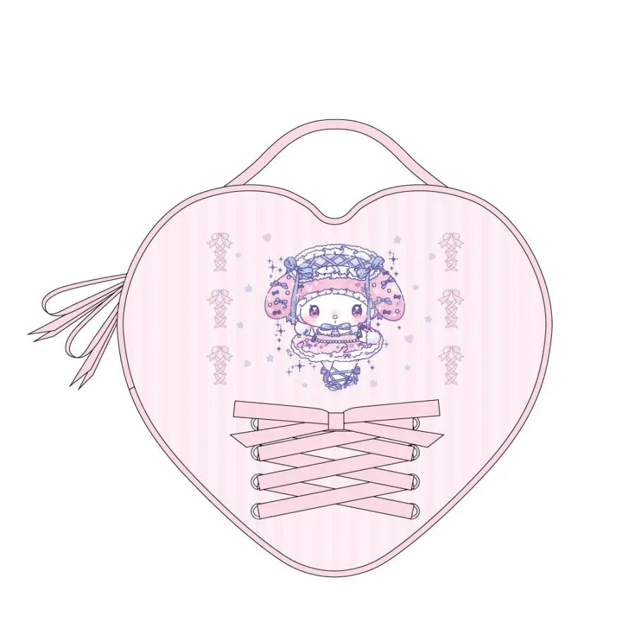 50th Anniversary DOLLY MIX Heart-Shaped Vanity Pouch - My Melody