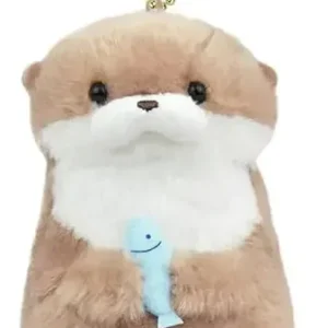 Amuse Kawauso Usoyan LMC Fish Plush – Cute Otter Figurine