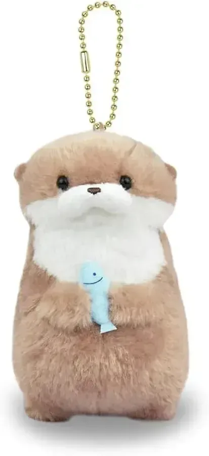 Amuse Kawauso Usoyan LMC Fish Plush – Cute Otter Figurine