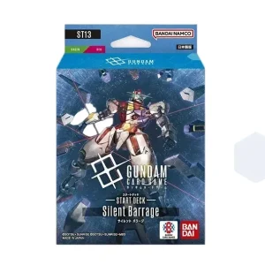 Bandai Gundam Card Game ST13 Silent Barrage Starter Set