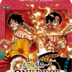 BANDAI One Piece Trading Card Game Starter Set Luffy & Ace ST30