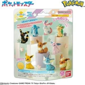 Bandai Pokemon Eevee Surprise Figure Bath Bomb Set 3+