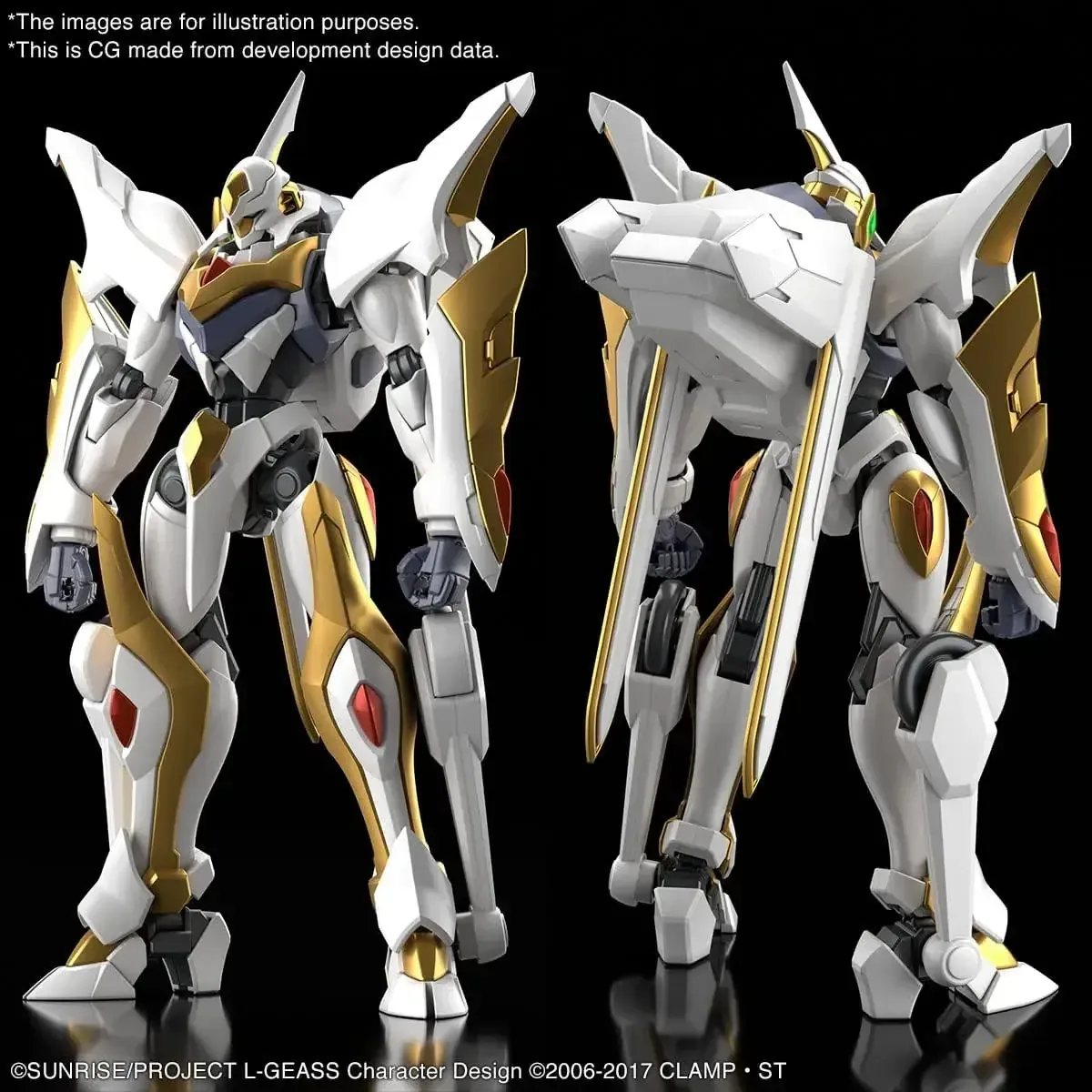 Banpresto Gundam Lancelot Albion HG 1/35 Black Figure Model Kit - Image 2