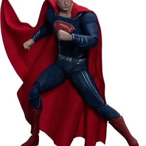 Beast Kingdom DAH 146 Superman 2.0 Figure, 4 Hand Parts, Red Cape