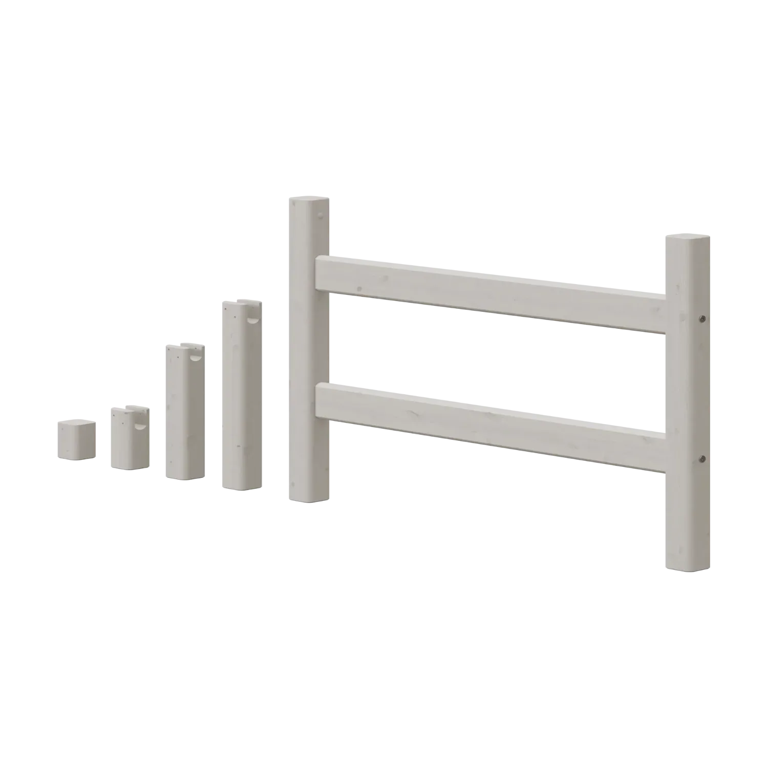 Bed Legs for High Bed 143 cm, Grey