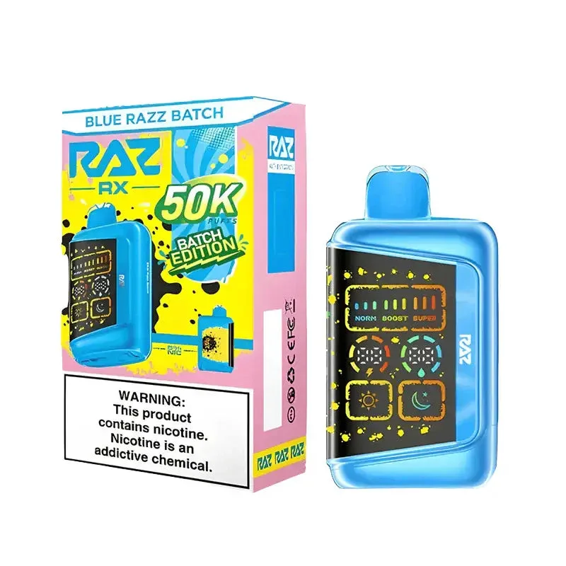 Blue Razz Batch - RAZ RX 50K Batch Edition Disposable Vape