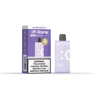 Blue Razz Grape Ice - Off-Stamp SW16000 Disposable Pod