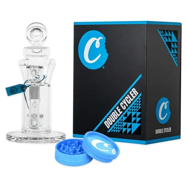 Cookies 9" Double Cycler Water Bong - Image 2