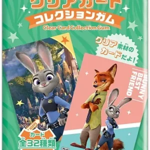 Ensky Zootopia Clear Card Collection Gum First Press Limited Box