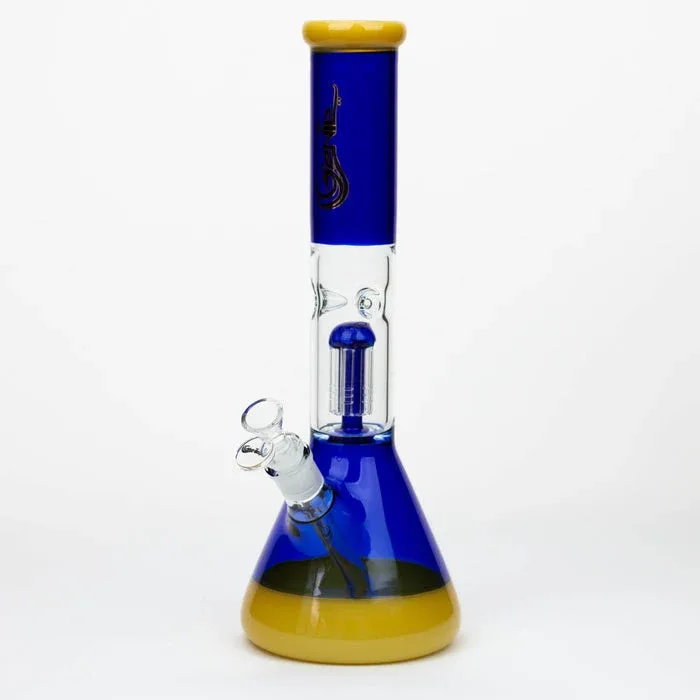 Genie 14.5" Two Tone Glass Bong - Image 2