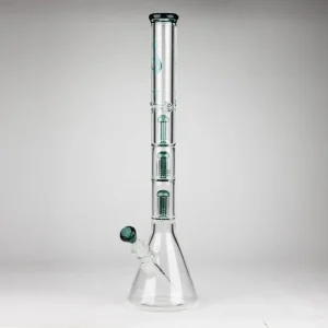 Genie 24" 9mm Triple percolator beaker water bong