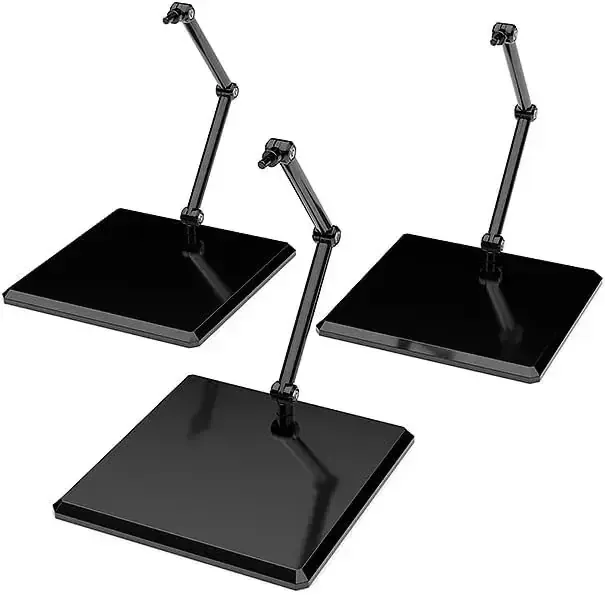 Good Smile Company Simple Figure Stand Set of 3 Black Stands - Image 2