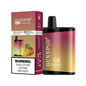 GUNNPOD Meta Disposable Vape 4000 Puffs – Apple Banana Pineapple