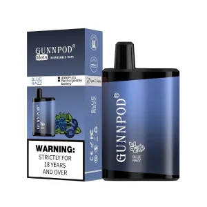 GUNNPOD Meta Disposable Vape 4000 Puffs – Blue Razz