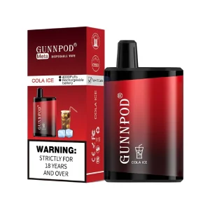 GUNNPOD Meta Disposable Vape 4000 Puffs – Cola Ice