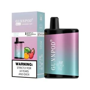 GUNNPOD Meta Disposable Vape 4000 Puffs – Fruit Club