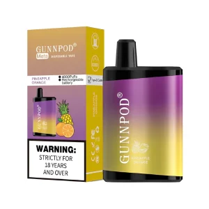 GUNNPOD Meta Disposable Vape 4000 Puffs – Pineapple Orange