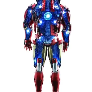 Hot Toys Movie Masterpiece Diecast Iron Man Mark 7 Open Armor Edition Figure