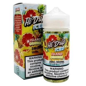 ICED Island Orange - 3mg - Hi-Drip - 100mL