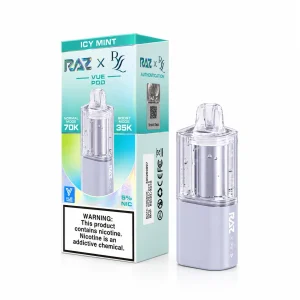 Icy Mint - RAZ x RYL Vue 70k Disposable Pod