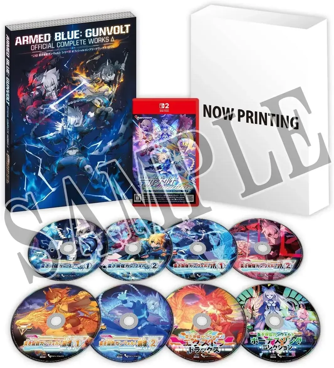 Inti Creates Azure Striker Gunvolt Triangle Edition Switch 2 Game