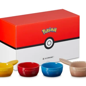 Le Creuset Pokemon Mini Dish Set of 4 Official Japanese Edition