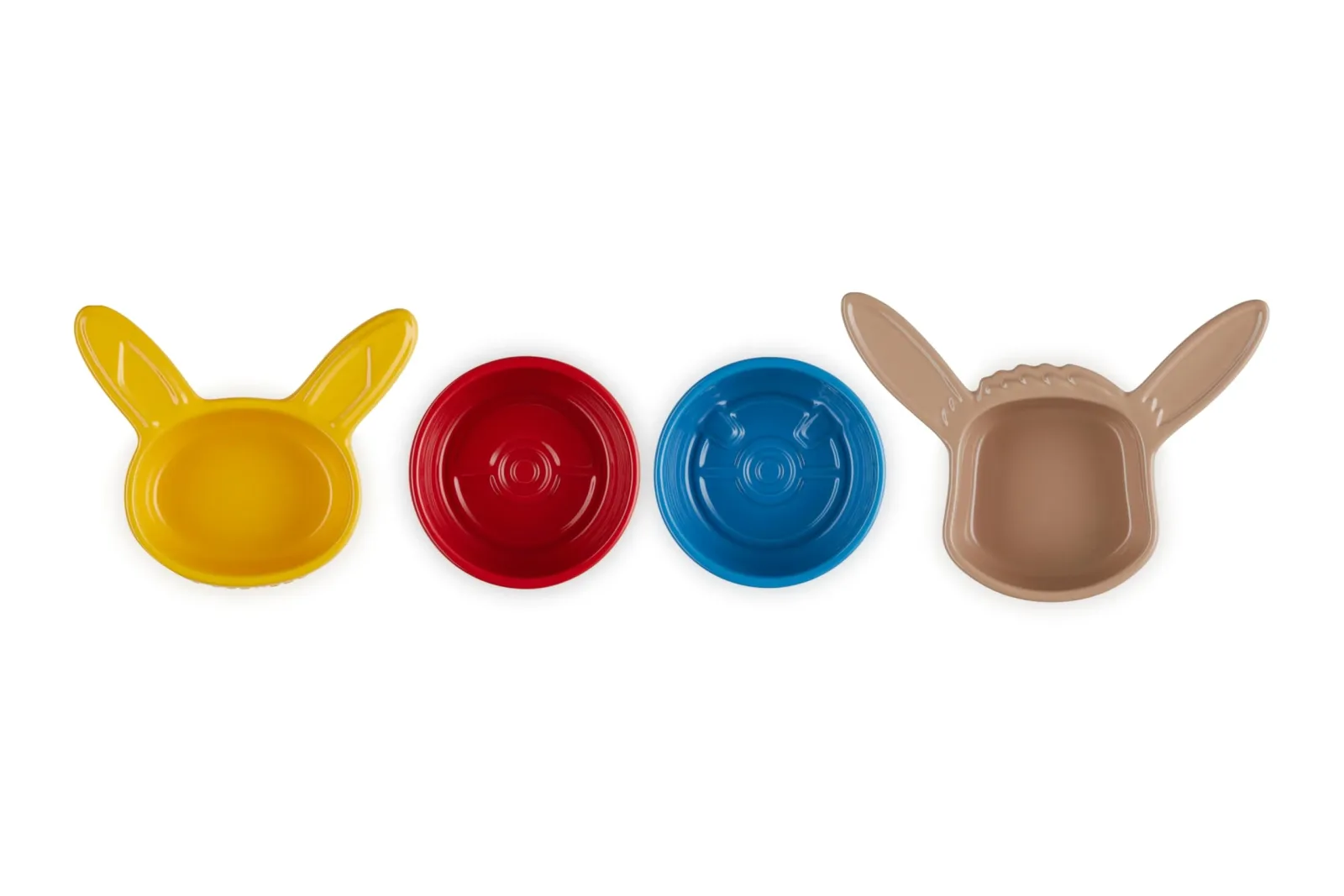 Le Creuset Pokemon Mini Dish Set of 4 Official Japanese Edition - Image 2