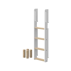 Legs and Ladder for Bunk Bed 154 cm, White/Oak