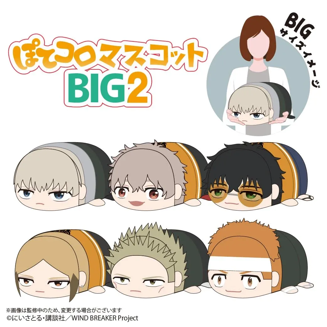 Max Limited Wb-14 Wind Breaker Potekoro Mascot Big 2 F Tsugeura Taiga - Image 2