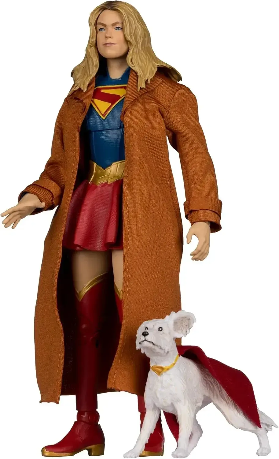 McFarlane Toys Supergirl & Krypto 7-Inch DC Movie Action Figure