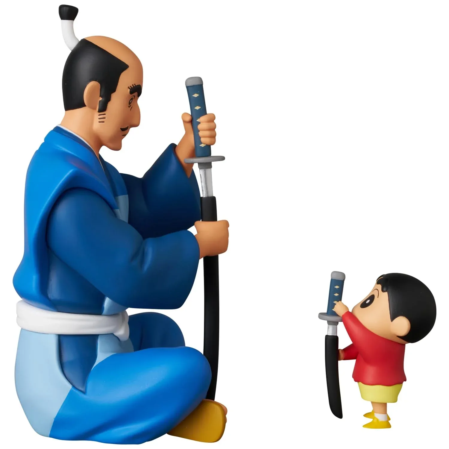 Medicom Toy UDF No.856 Crayon Shin-Chan Samurai's Goldsmith 87.5mm Figure - Image 2