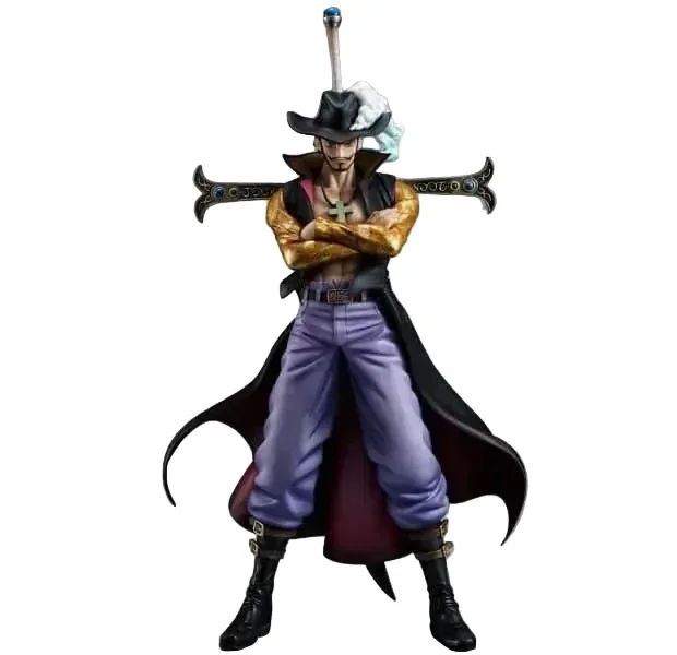MegaHouse Dracule Mihawk Portrait of Pirates PVC Figure 32 cm