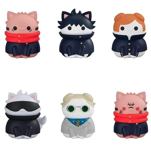 Megahouse Mega Cat Jujutsu Kaisen Shibuya Incident 8-Pack Box Figures Set