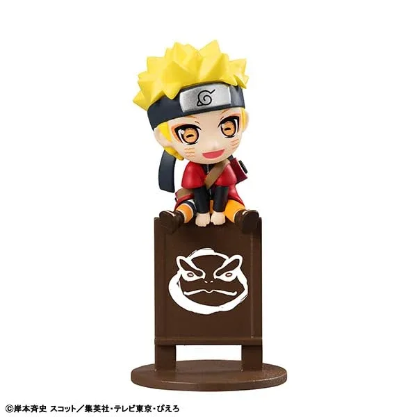 Megahouse Ochatomo Series Naruto Shippuden 50mm PVC Figure Box Set Resale Edition - Image 2