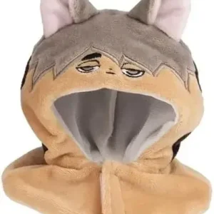 MegaHouse Rukapu Poncho Haikyu Samu Fox Display Accessory 120mm