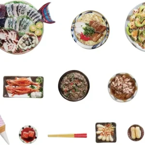 MIC DIY Food Okinawa Figure Vol. 11 1/12 Scale Prepainted Model Kit