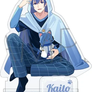 Movic Hatsune Miku KAITO Cat Acrylic Figure Stand 4.7x7.5"
