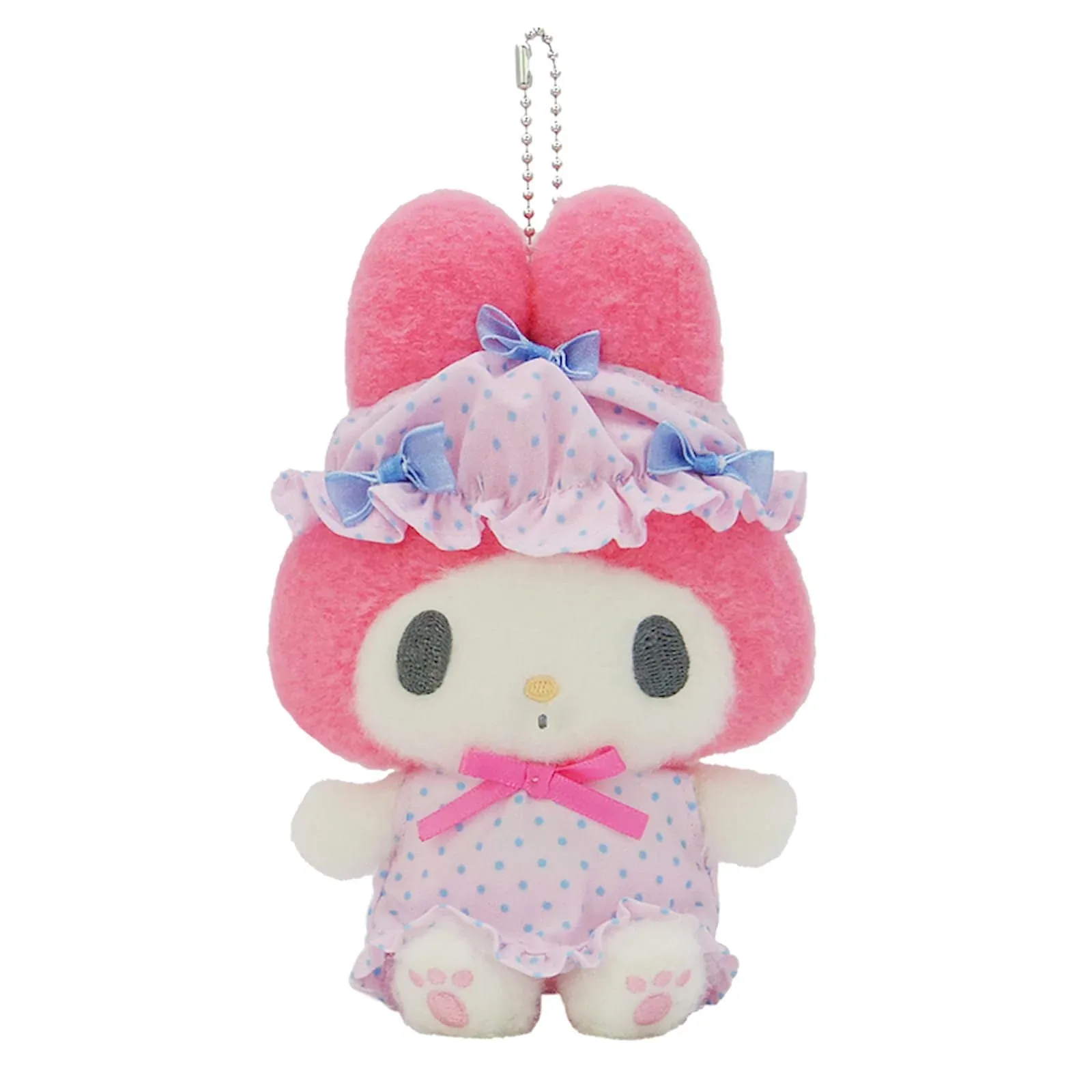 Nakajima Corporation Sanrio My Melody Nightcap Ribbon 16x10.5x7cm Mascot