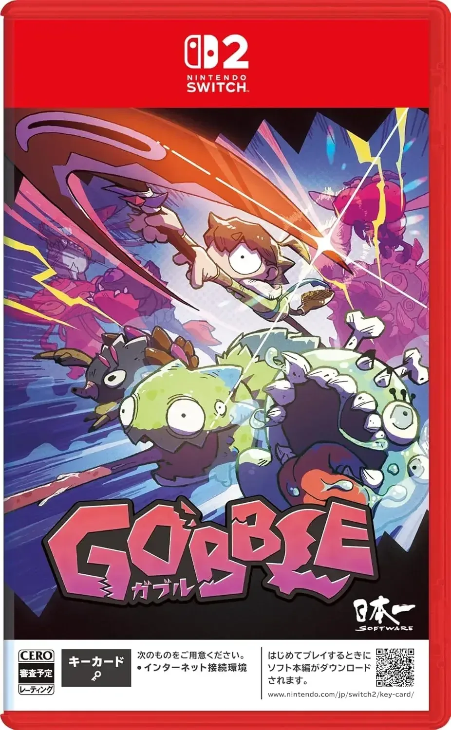 Nippon Ichi Software GOBBLE Switch 2 Adventure Game Card