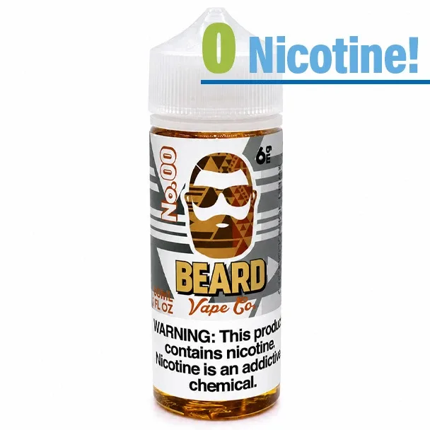 NO 00 - 0mg - Beard Vape Co - 120mL