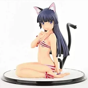 Orcatoys My Little Sister Black Cat Striped 1/4 Scale PVC Figure with Cat Ears