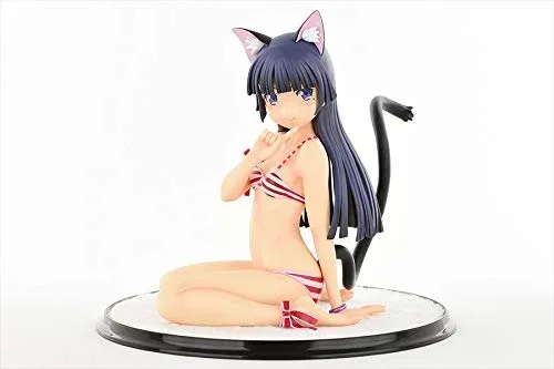 Orcatoys My Little Sister Black Cat Striped 1/4 Scale PVC Figure with Cat Ears