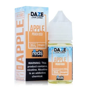 Peach Iced – Apple Reds SALT NIC