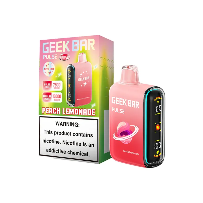 Peach Lemonade Geek Bar Pulse
