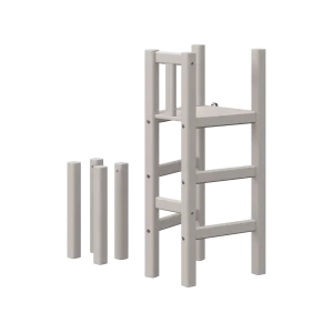 Platform and Legs for High Bed 120 cm, Grey