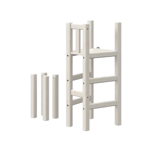 Platform and Legs for High Bed 120 cm, White