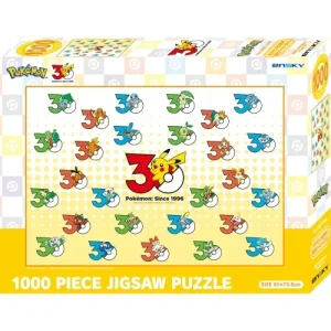 Pokemon 1000 Piece Puzzle 30th Anniversary First Partner 51cm