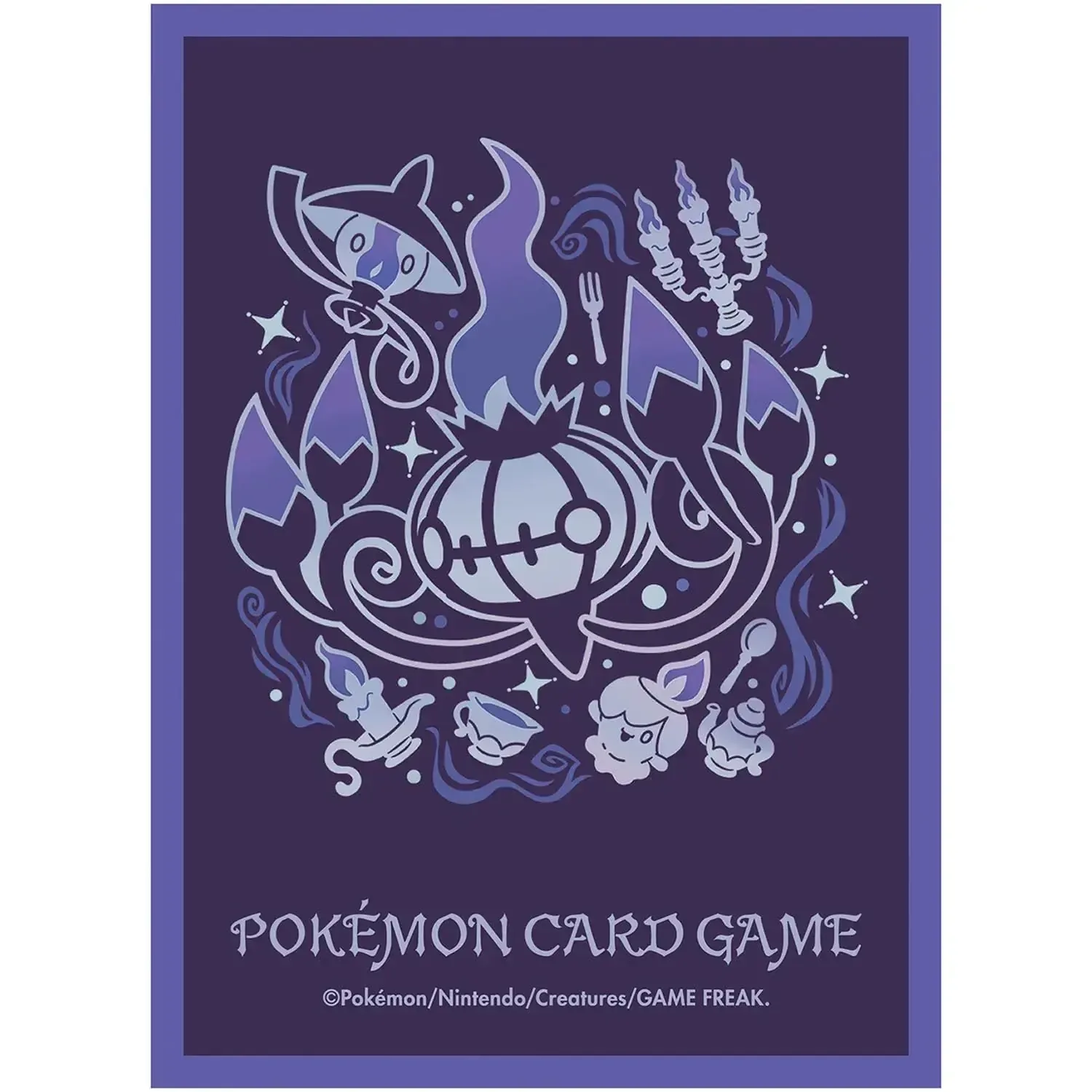 Pokemon Chandelure Evolution Trail Premium Gloss Deck Sleeves - Image 2