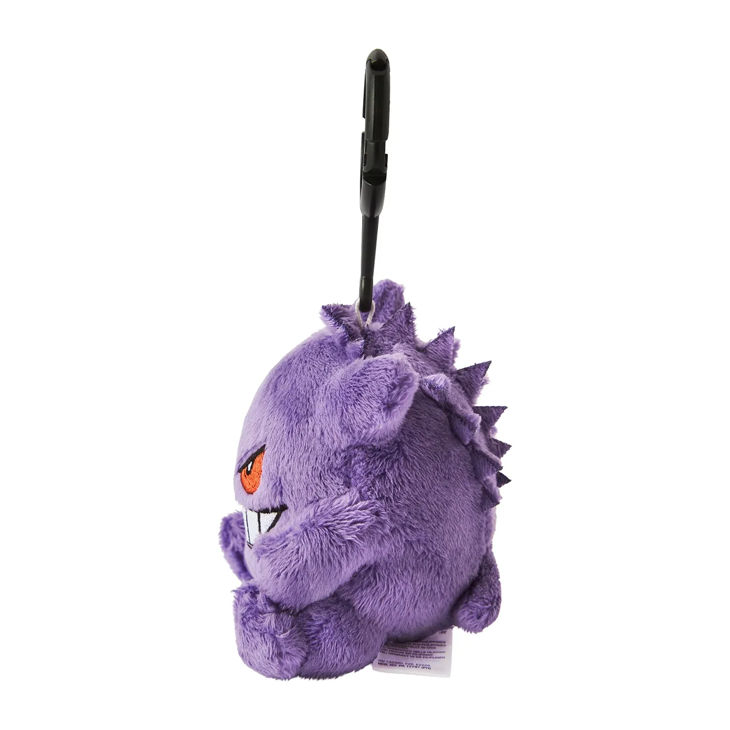 Pokemon Gengar Plush Mascot with Carabiner - Image 2