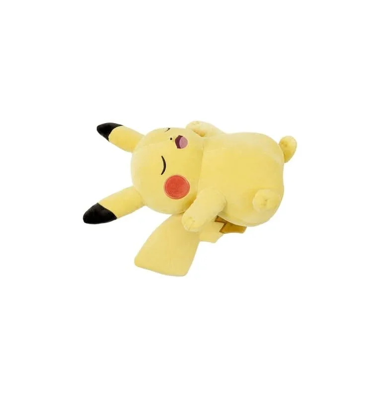 Pokemon Sleep Plush Toy Goodnight Pikachu 35.5cm - Soft & Cuddly Original